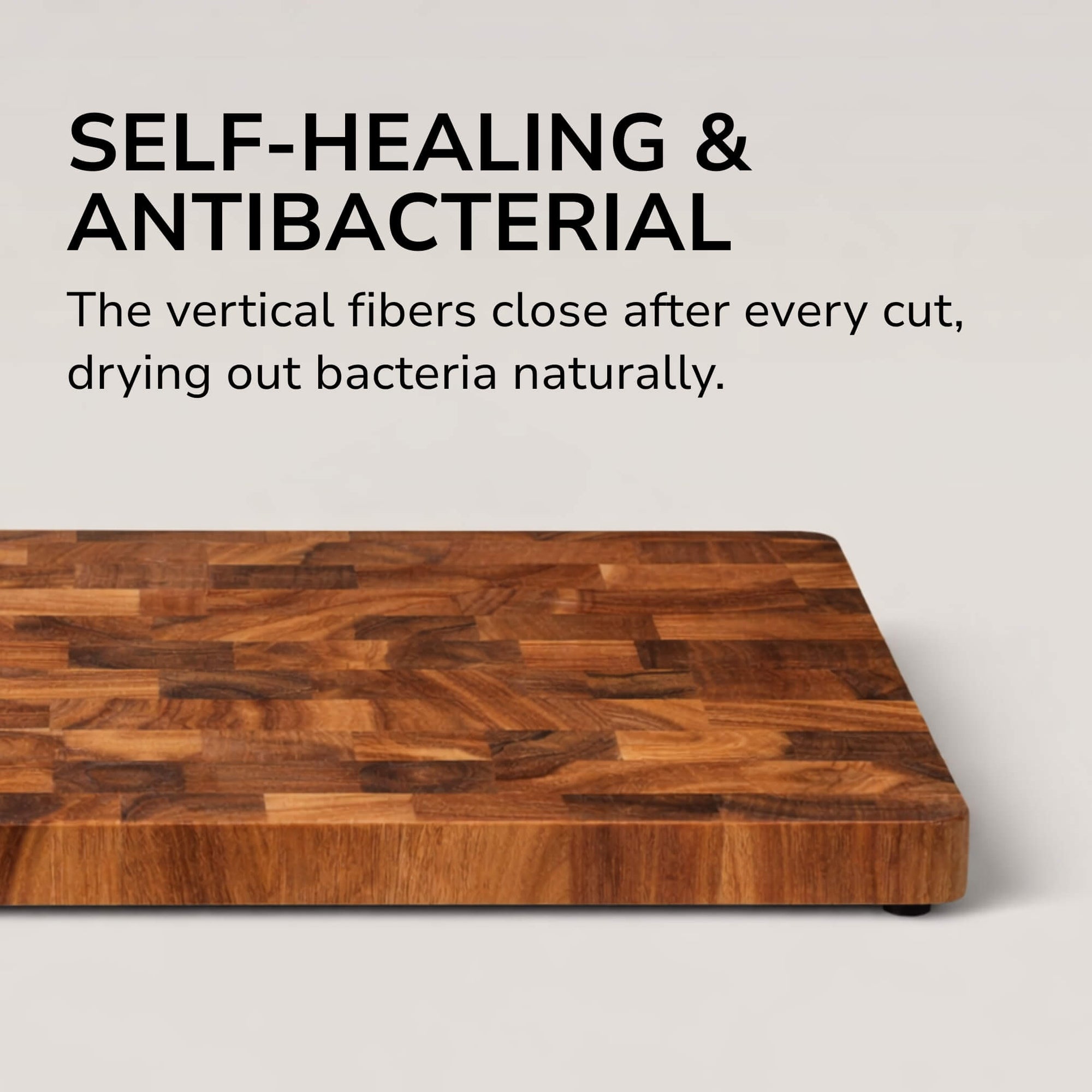 End-Grain Acacia Cutting Board